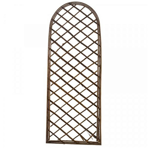 Framed willow trellis Round Top 1.8x0.60m